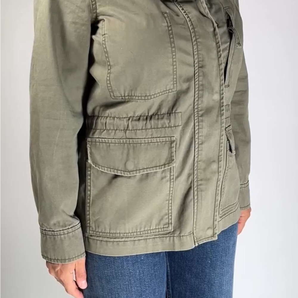 Madewell Women's Olive Green Utility Jacket - XXS 🫒 - Picture 5 of 10